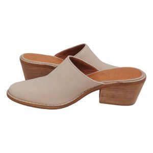Zigi Artisan Romia Beige Mules Size 7.5M